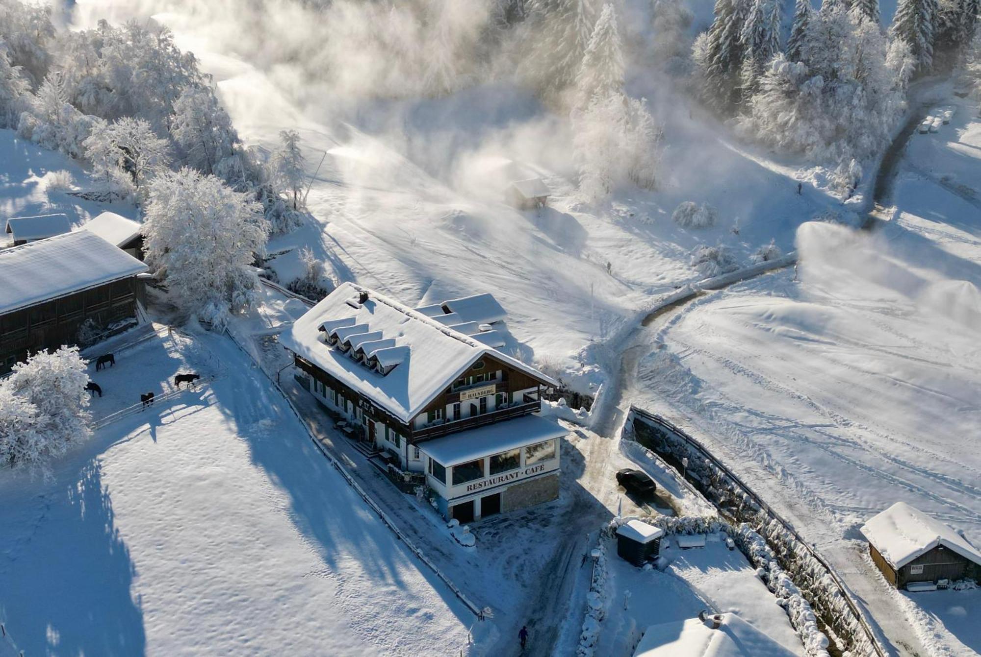 Hotel Restaurant Hausberg Garmisch-Partenkirchen Exterior foto